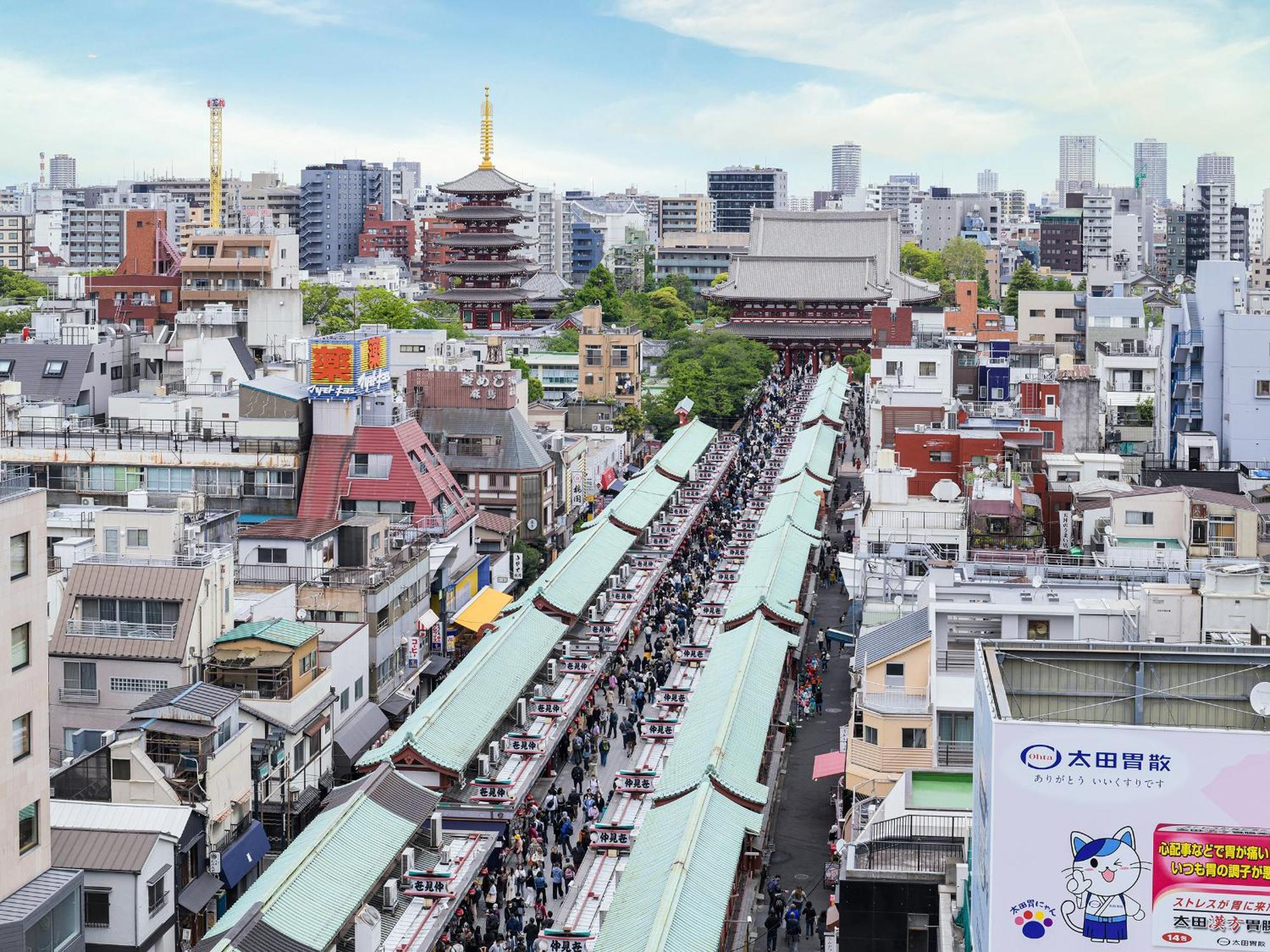 Vessel Inn Asakusa Tsukuba Express Tokyo Eksteriør billede